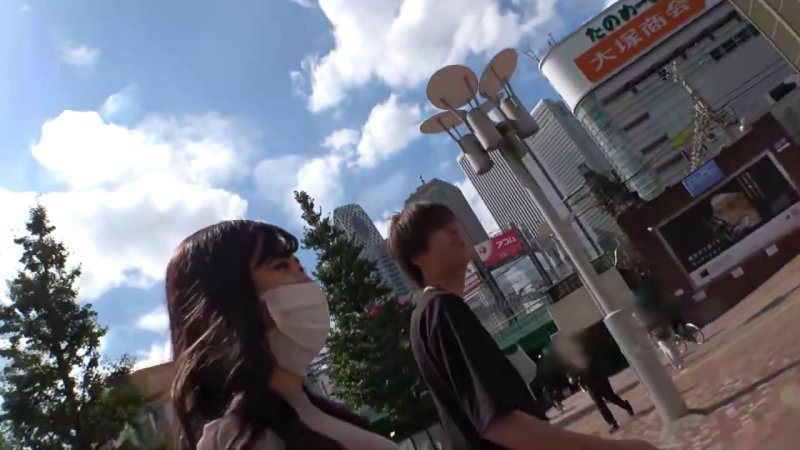 新宿ナンパで発覚！25歳お姉さんの隠れたエロカワ素質とイケメン男優への甘え方